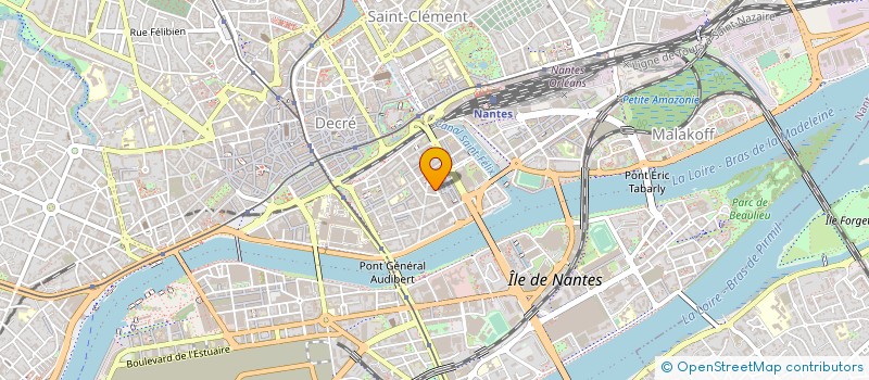 localisation de l'entreprise SONABIM  NANTES
