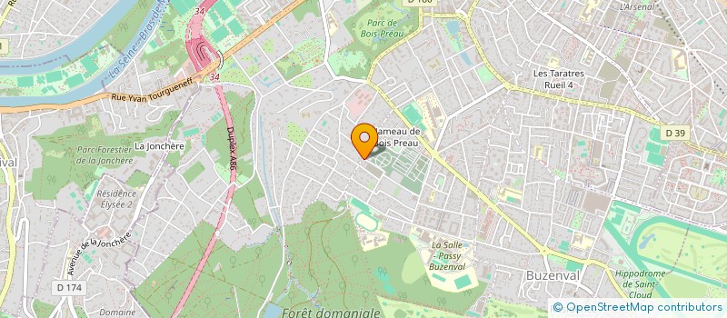 localisation de l'entreprise SONAC INVEST à RUEIL-MALMAISON