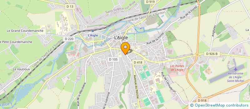 localisation de l'entreprise SONACLE à L'AIGLE