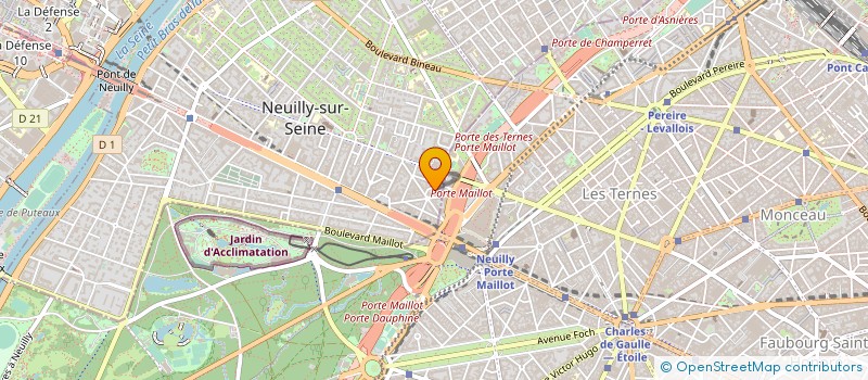 localisation de l'entreprise SONACOM à NEUILLY-SUR-SEINE