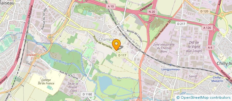 localisation de l'entreprise SONACOM AUTOMOBILE  CHAMPLAN