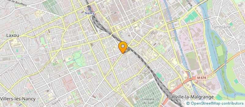 localisation de l'entreprise SONACORE  NANCY