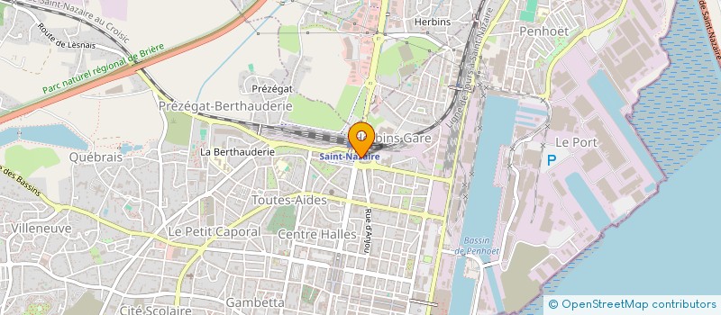localisation de l'entreprise SONADEV à SAINT-NAZAIRE