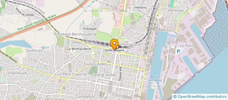 localisation de l'entreprise SONADEV INGENIERIE  SAINT-NAZAIRE