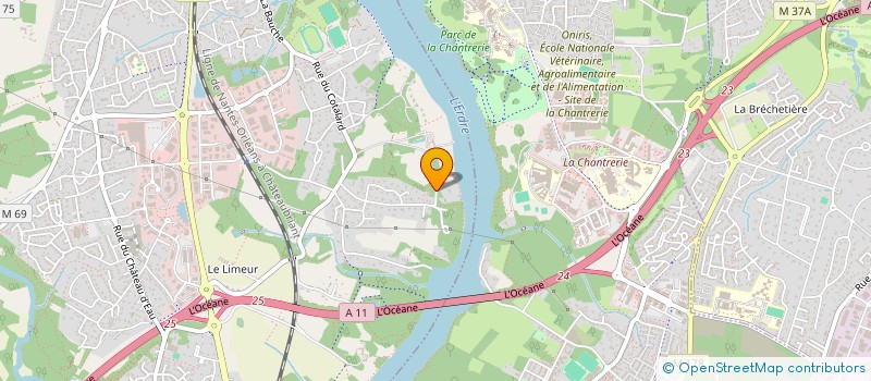 localisation de l'entreprise SONAF à LA CHAPELLE-SUR-ERDRE