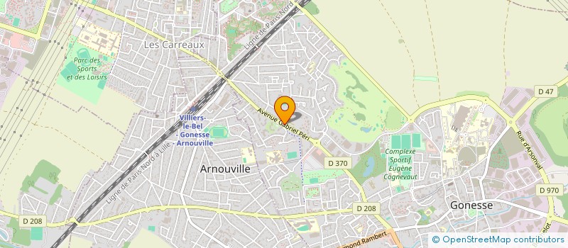 localisation de l'entreprise SONALARME à GONESSE