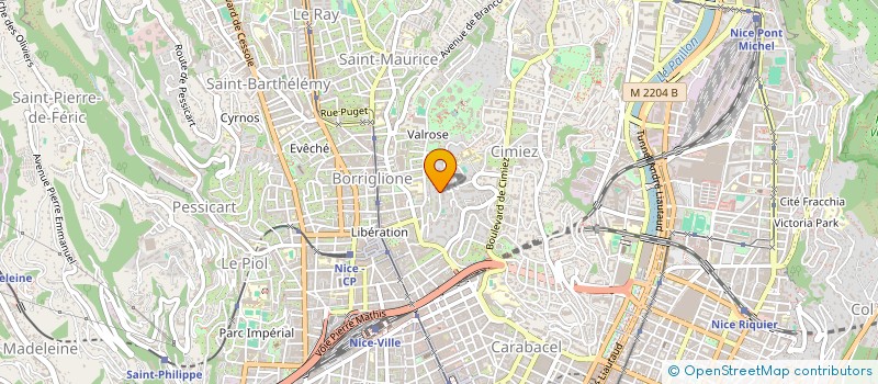 localisation de l'entreprise SONAMI  NICE