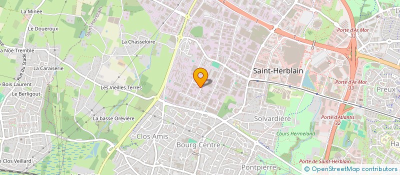 localisation de l'entreprise SONAPAL  SAINT-HERBLAIN