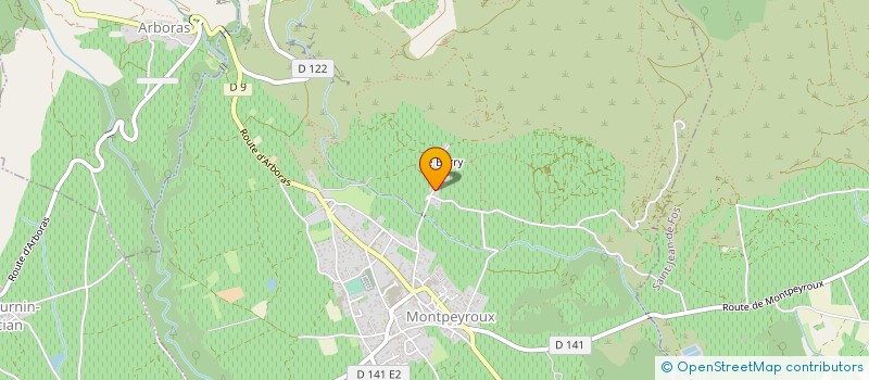 localisation de l'entreprise SONAR  MONTPEYROUX