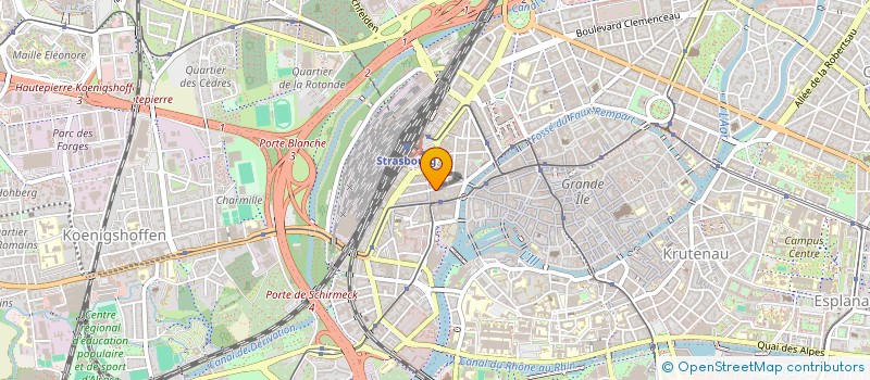 localisation de l'entreprise SONAR BANGLA à STRASBOURG