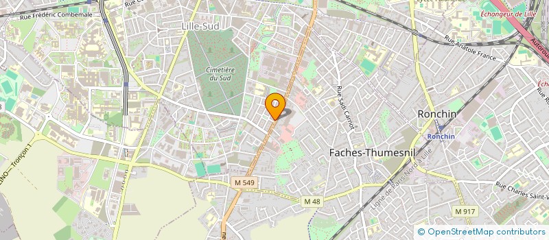 localisation de l'entreprise SONAR BUTT LIFT à LILLE