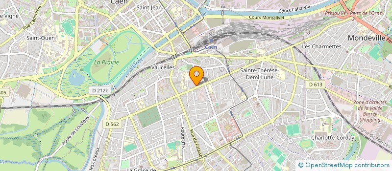 localisation de l'entreprise SONAR CON ZIRA PRODUCTION à CAEN
