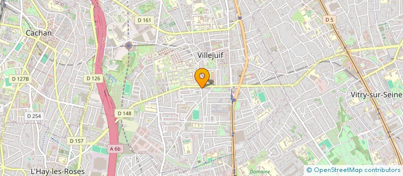 localisation de l'entreprise SONAR PAY  VILLEJUIF