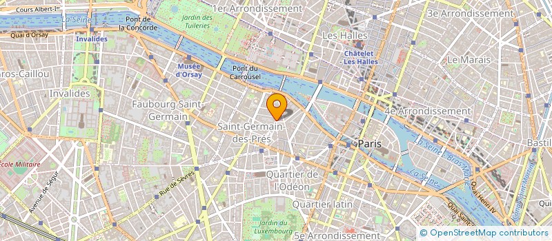 localisation de l'entreprise SONAS GRA  PARIS