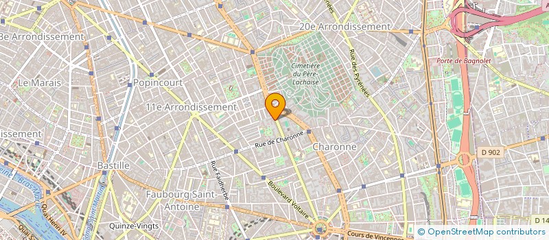 localisation de l'entreprise SONATA  PARIS