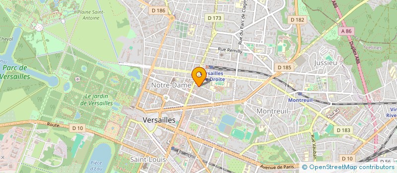 localisation de l'entreprise SONATA  VERSAILLES