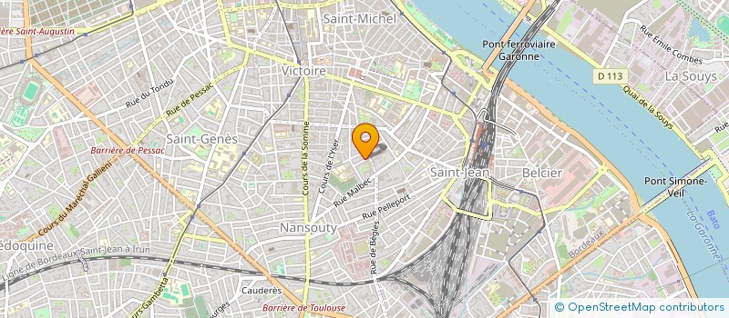 localisation de l'entreprise SONATIK  BORDEAUX