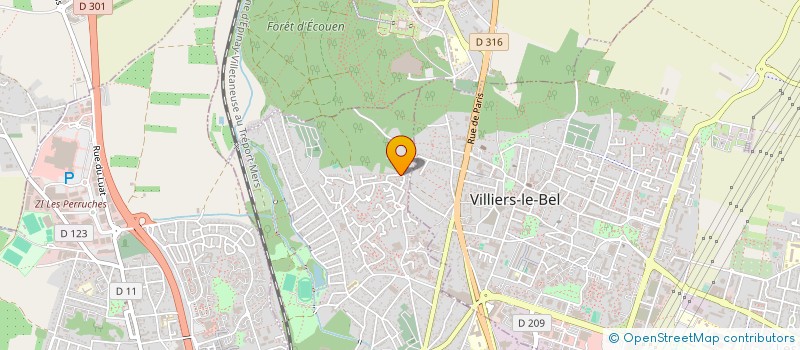 localisation de l'entreprise SONATINES INFORMATIQUE  SARCELLES