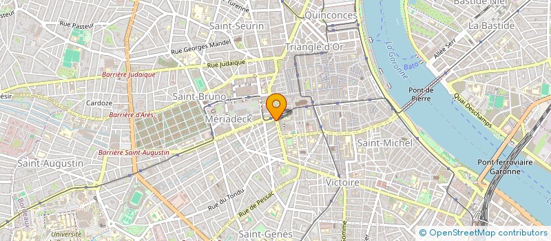 localisation de l'entreprise SONATRI à BORDEAUX