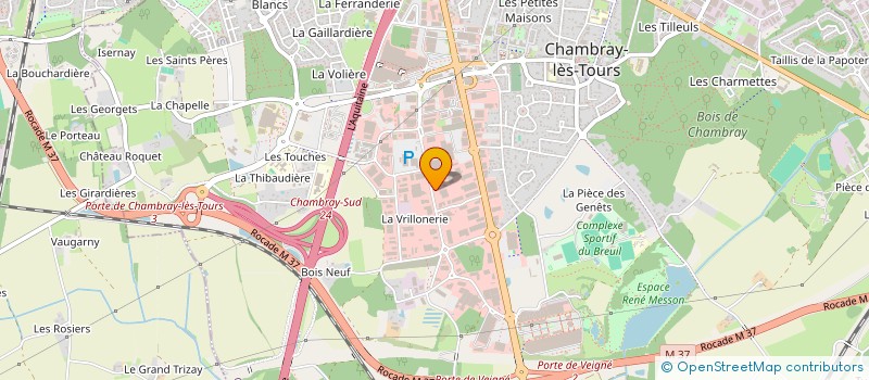 localisation de l'entreprise SONAUMO  LA VILLE-AUX-DAMES