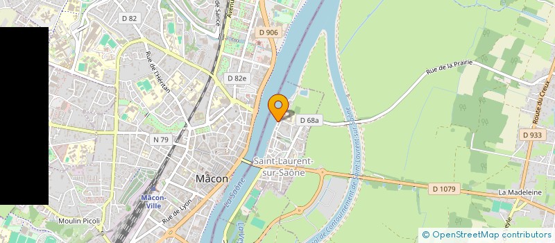 localisation de l'entreprise SONAUTIC  SAINT-LAURENT-SUR-SAONE