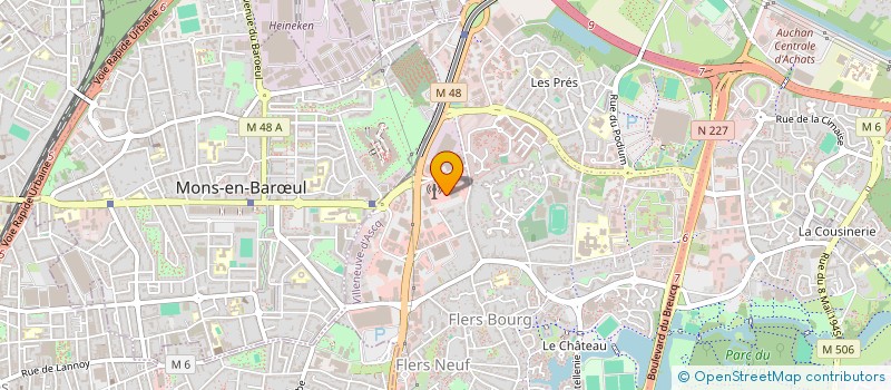 localisation de l'entreprise SONAUTO ROISSY à VILLENEUVE-D'ASCQ