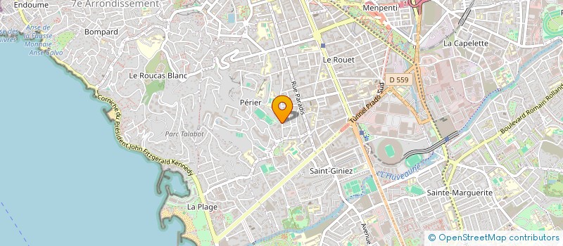 localisation de l'entreprise SONAVI AUDITION à MARSEILLE