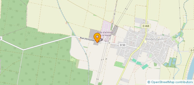 localisation de l'entreprise SONDAGE ETUDE G1 G2 68 à BLODELSHEIM