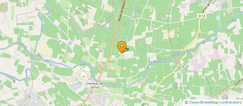 localisation de l'entreprise SONDAGE FORAGE SE MEYNARDFILS à CARPENTRAS