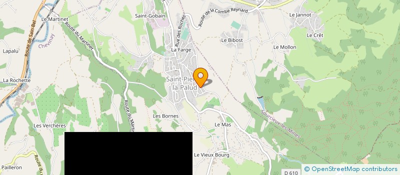 localisation de l'entreprise SONDALP-HYDROFORAGE à LENTILLY