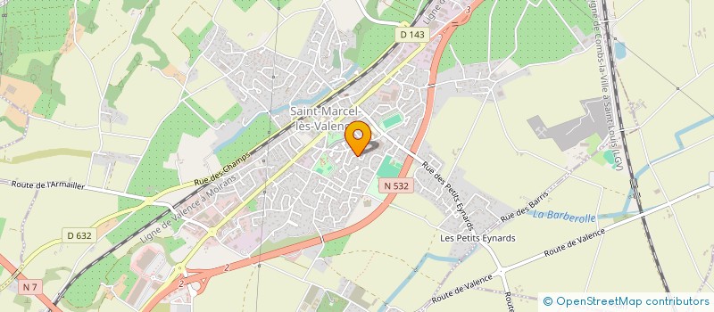 localisation de l'entreprise SONDEO à SAINT-MARCEL-LES-VALENCE