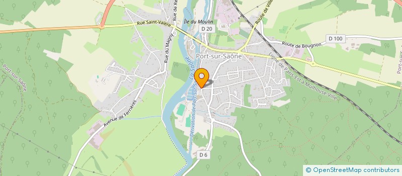 localisation de l'entreprise SONDERIE D ORNEMENT SOC à PORT-SUR-SAONE