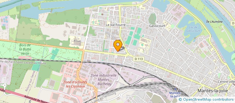 localisation de l'entreprise SONDO  MANTES-LA-JOLIE