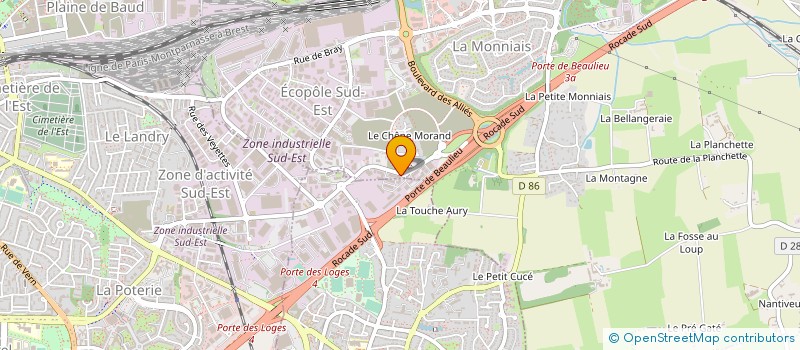 localisation de l'entreprise SONECO à CESSON-SEVIGNE