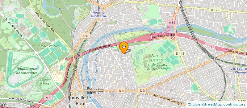 localisation de l'entreprise SONEDAD  CHAMPIGNY-SUR-MARNE