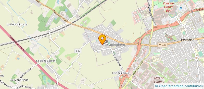 localisation de l'entreprise SONEDIE à LILLE