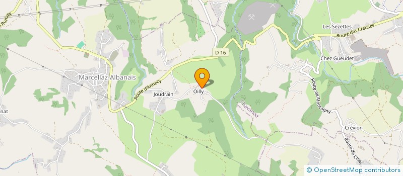 localisation de l'entreprise SONEL  MARCELLAZ-ALBANAIS