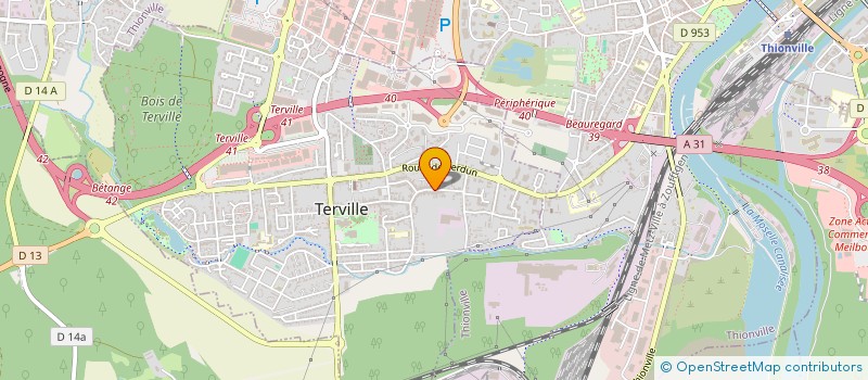 localisation de l'entreprise SONELEC S A à TERVILLE