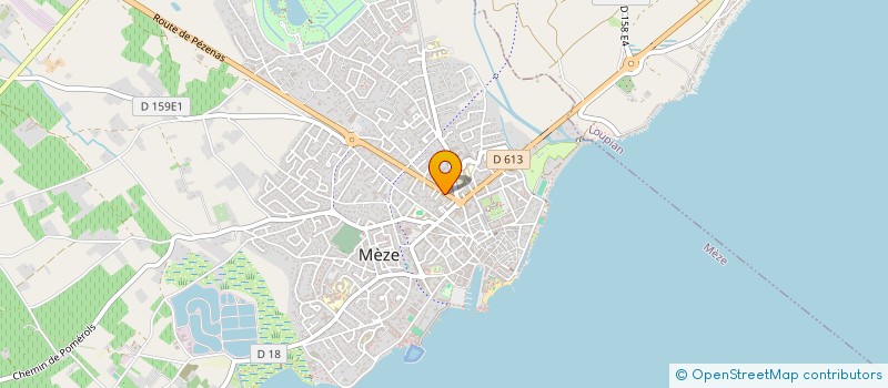 localisation de l'entreprise SONELOC à MEZE