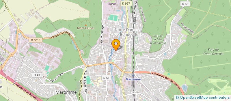 localisation de l'entreprise SONEMAK  MAROMME