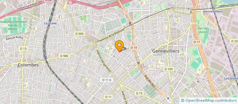localisation de l'entreprise SONEMAT SARL à ASNIERES-SUR-SEINE