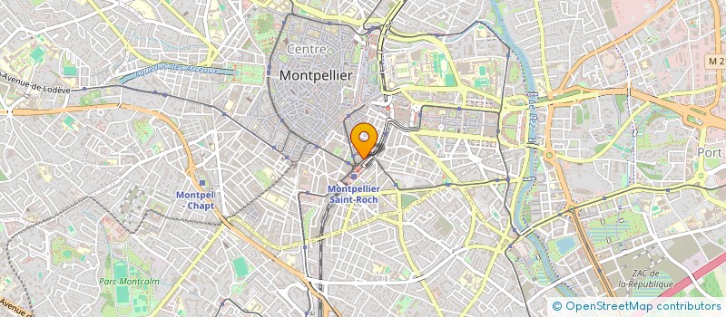 localisation de l'entreprise SONEPREX à MONTPELLIER