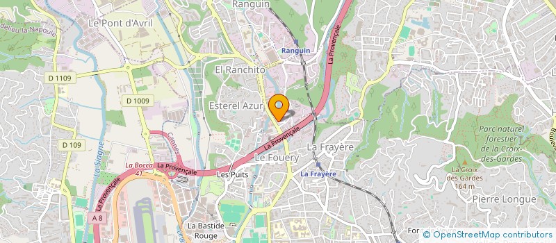 localisation de l'entreprise SONEST à LE CANNET