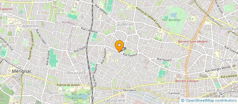 localisation de l'entreprise SONETIS à BORDEAUX