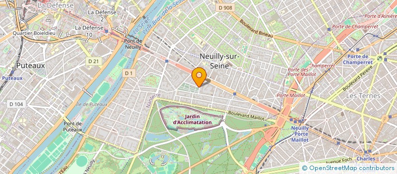 localisation de l'entreprise SONETRA à NEUILLY-SUR-SEINE