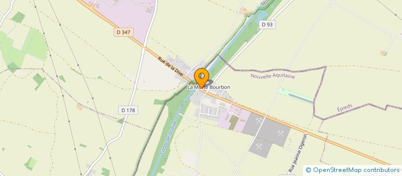 localisation de l'entreprise SONETRAF SOC NEGOCE TRANSP AFFRET OSCAR à POUANCAY