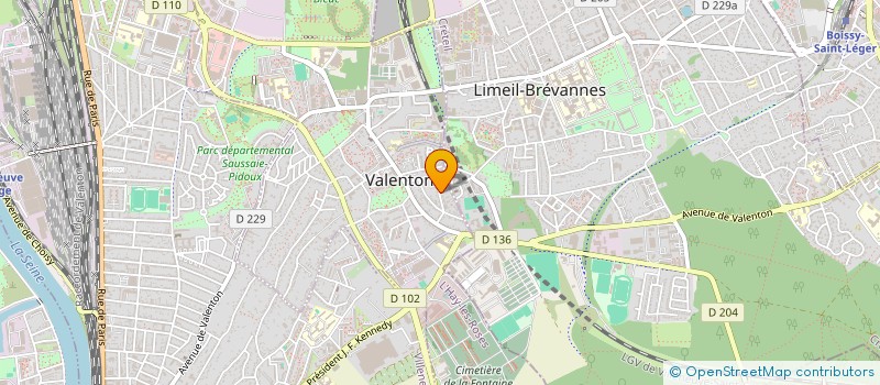 localisation de l'entreprise SONG LONG VALENTON à VALENTON