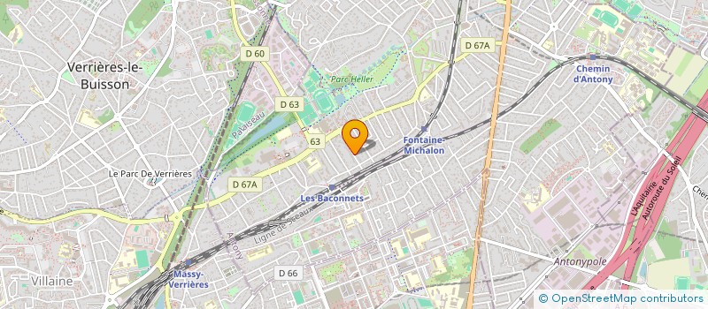 localisation de l'entreprise SONG & S à ANTONY