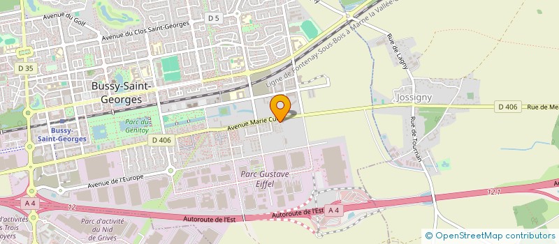 localisation de l'entreprise SONGA2S CONSULTING SASU  BUSSY-SAINT-GEORGES