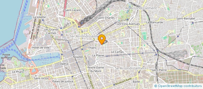 localisation de l'entreprise SONGE ANIMA  MARSEILLE